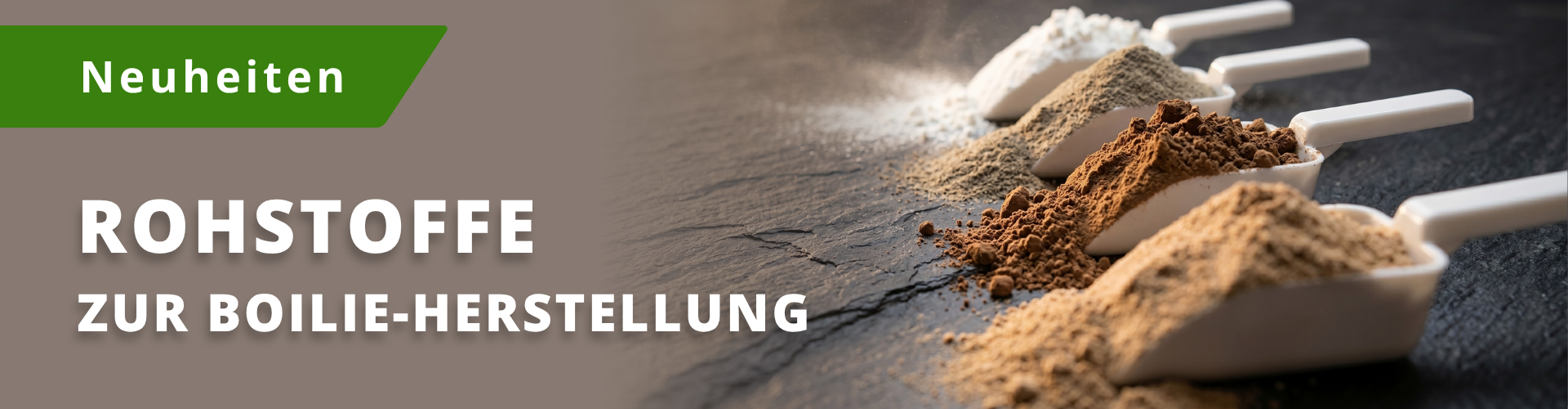 Rohstoffe  zur Boilie-Herstellung